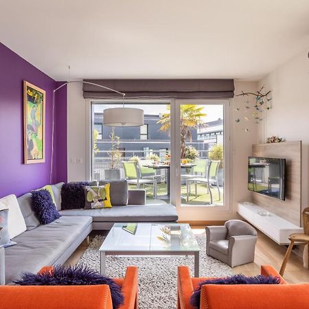 Illanka - Appartement 3 Chambres Avec Parking Et Terrasse Proche Gare Rennes Eksteriør bilde