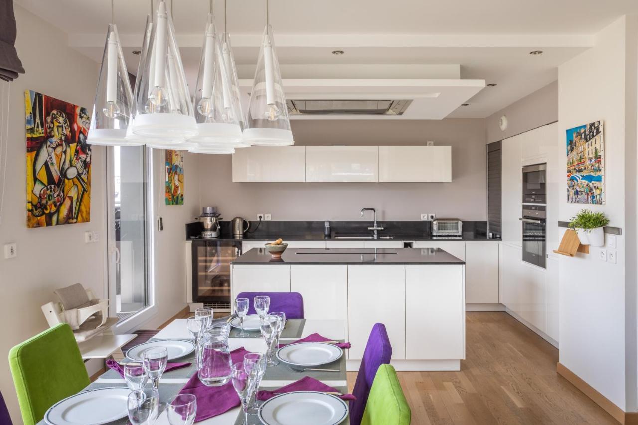 Illanka - Appartement 3 Chambres Avec Parking Et Terrasse Proche Gare Rennes Eksteriør bilde