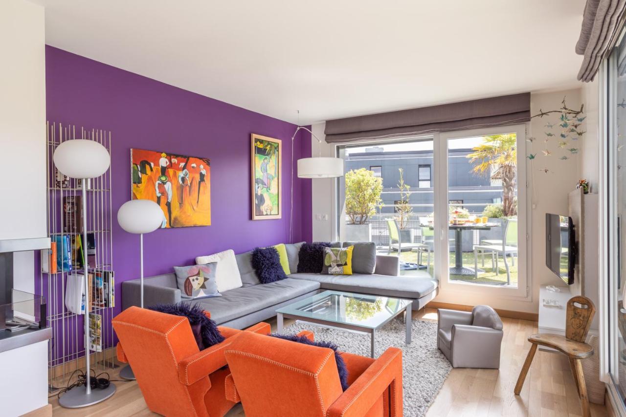 Illanka - Appartement 3 Chambres Avec Parking Et Terrasse Proche Gare Rennes Eksteriør bilde
