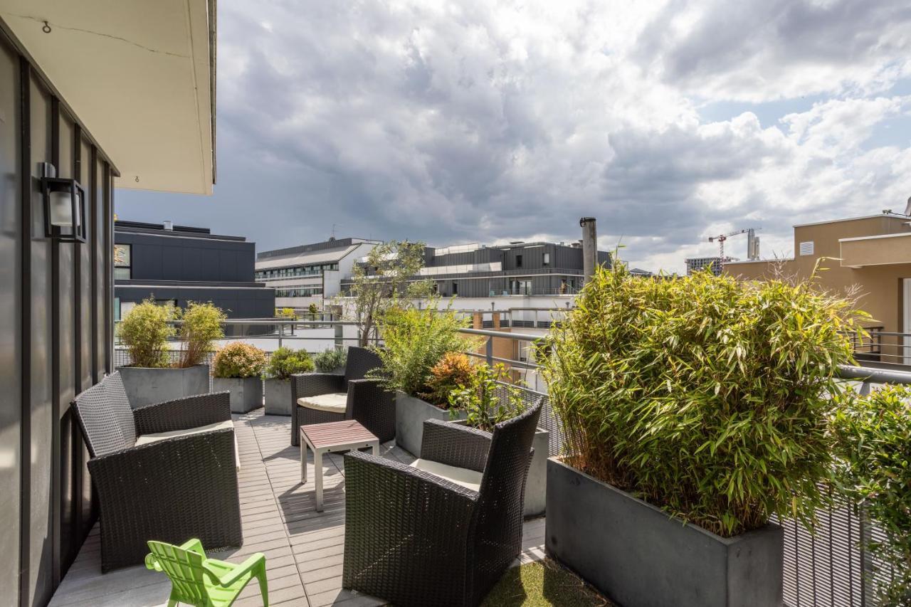 Illanka - Appartement 3 Chambres Avec Parking Et Terrasse Proche Gare Rennes Eksteriør bilde